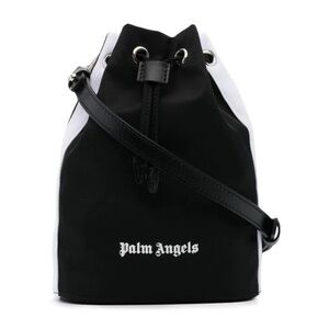 PALM ANGELS Venice Track Drawstring Bucket Bag, Authentic, NWT
